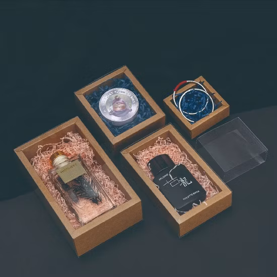 Nuovi prodotti popolari Scatola di imballaggio per scatole regalo in carta stile diapositiva per cassetti